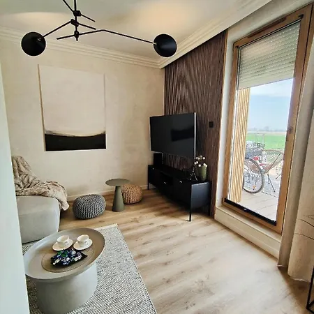 M&K Apartament Przytulny Z Tarasem - Wyspa Sobieszewska Gdaňsk Exteriér fotografie